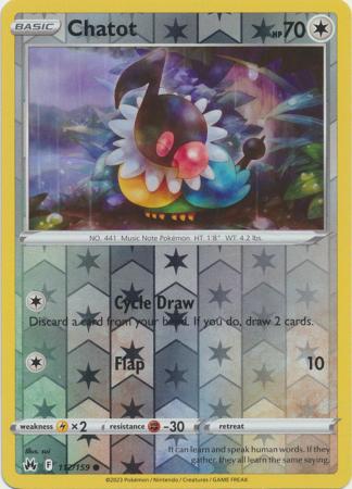 Chatot - 112/159 - Reverse