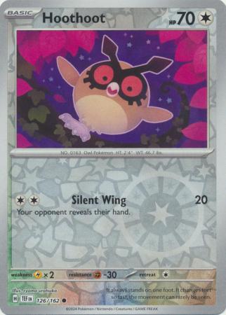 Hoothoot - 126/162 - Reverse