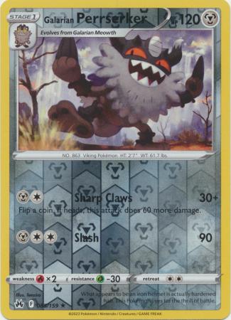 Galarian Perrserker - 85/159 - Reverse