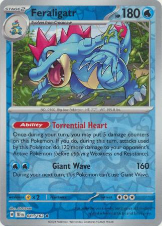 Feraligatr - 41/162 - Reverse
