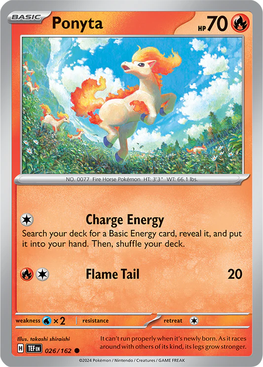 Ponyta - 26/162 - Normaal