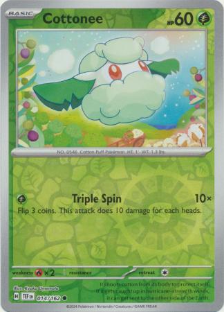 Cottonee - 14/162 - Reverse