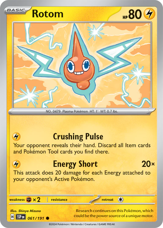 Rotom - 61/191 - Normaal