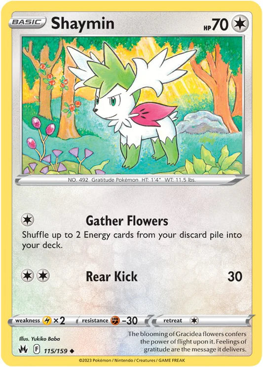 Shaymin - 115/159 - Normaal