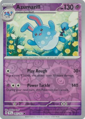 Azumarill - 65/162 - Reverse