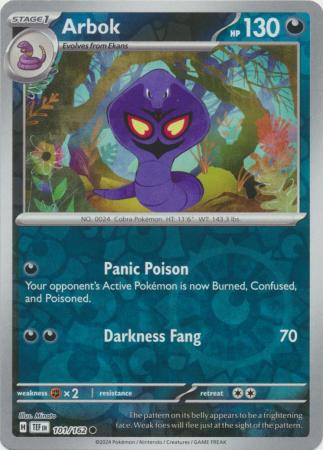 Arbok - 101/162 - Reverse