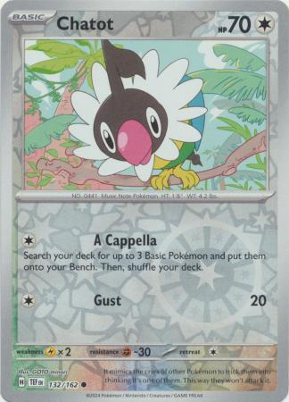 Chatot - 132/162 - Reverse