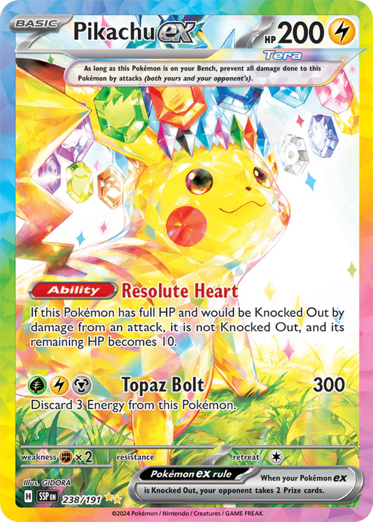 Pikachu ex - 238/191