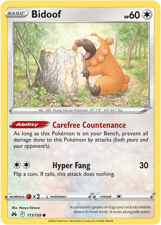 Bidoof - 111/159 - Normal