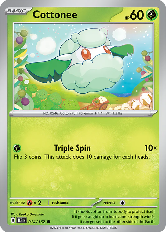 Cottonee - 14/162 - Normal