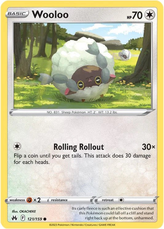 Wooloo - 121/159 - Normaal