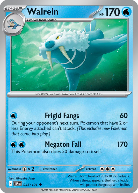 Walrein - 45/191 - Normal