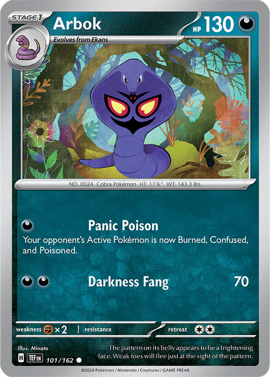 Arbok - 101/162 - Normal