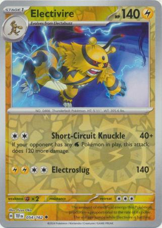 Electivire - 54/162 - Reverse