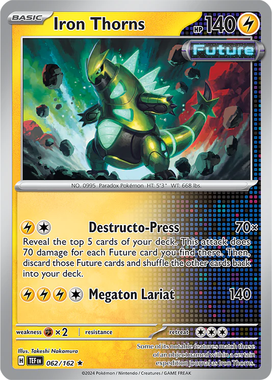 Iron Thorns - 62/162 - Holo