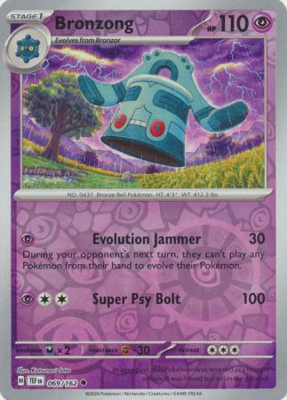 Bronzong - 69/162 - Reverse
