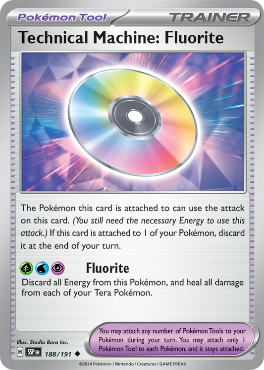 Technical Machine: Fluorite - 188/191 - Normal