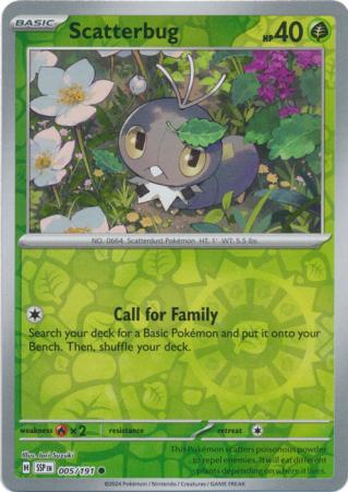 Scatterbug - 5/191 - Reverse