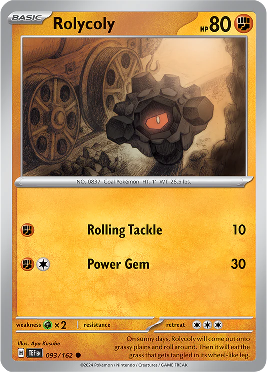 Rolycoly - 93/162 - Common