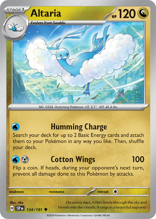 Altaria - 134/191 - Normal
