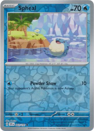 Spheal - 43/191 - Reverse