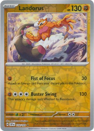 Landorus - 110/191 - Reverse