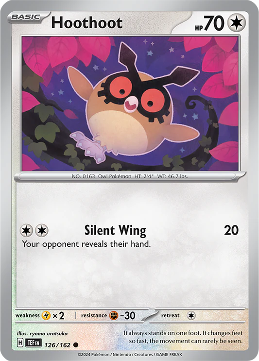 Hoothoot - 126/162 - Normaal