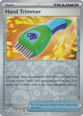 Handtrimmer - 150/162 - Achteruit