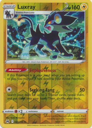 Luxray - 44/159 - Reverse