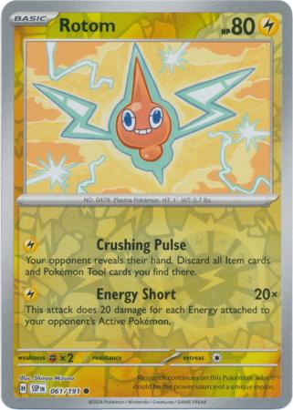 Rotom - 61/191 - Reverse