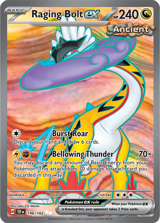 Raging Bolt ex - 196/162