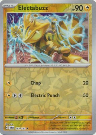 Electabuzz - 53/162 - Reverse