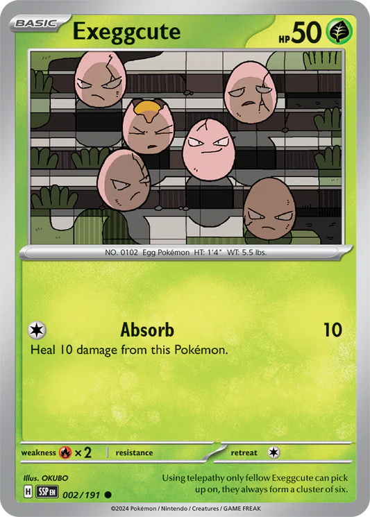 Exeggcute - 2/191 - Normaal