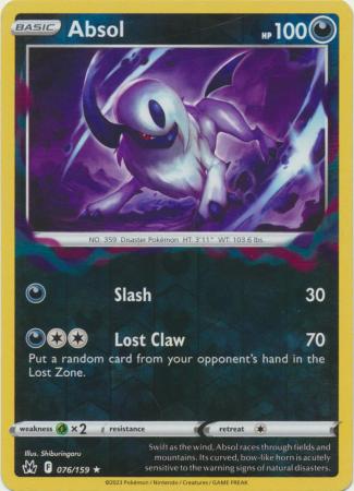 Absol - 76/159 - Reverse