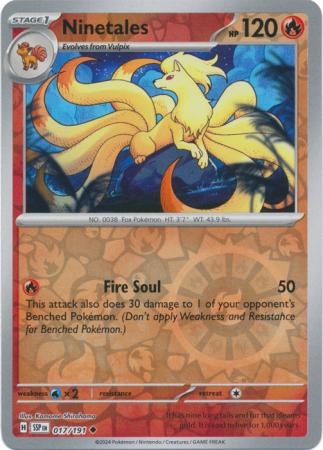 Ninetales - 17/191 - Reverse