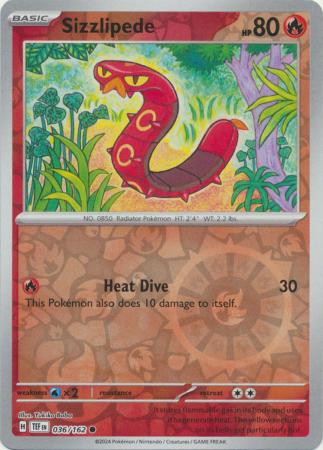Sizzlipede - 36/162 - Reverse