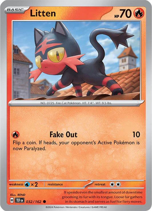 Litten - 32/162 - Common