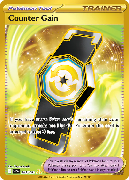 Counter Gain - 249/191 - Gold