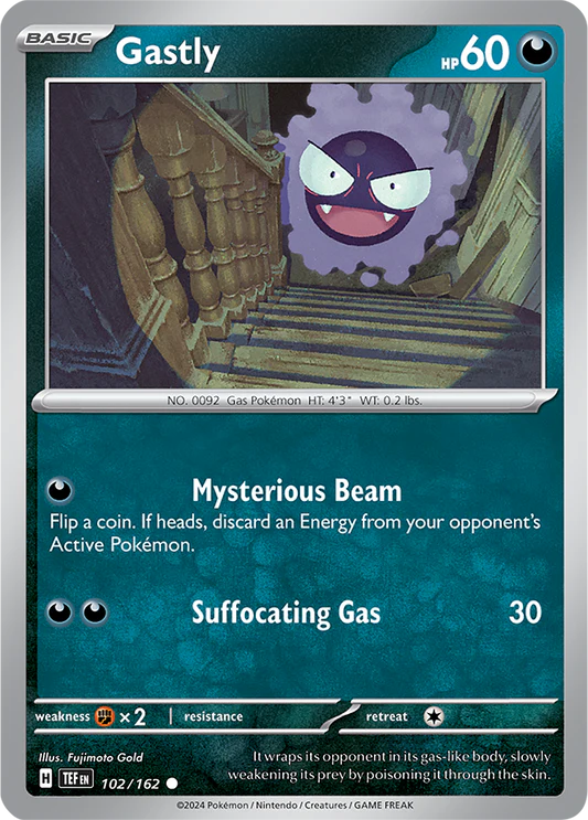 Gastly - 102/162 - Normal