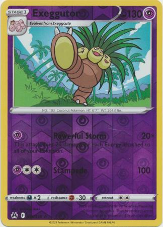 Exeggutor - 58/159 - Reverse
