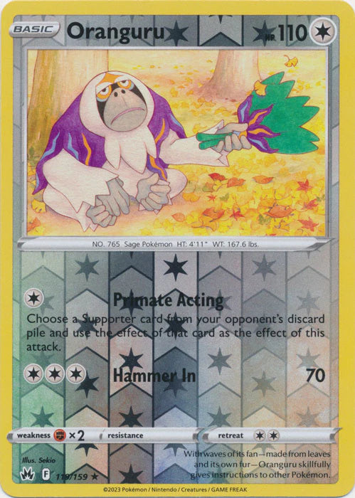 Oranguru - 119/159 - Reverse