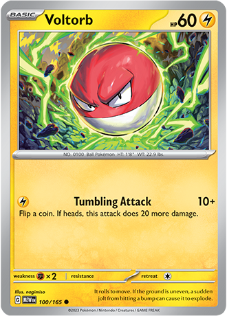 Voltorb - 100/165 - Normal