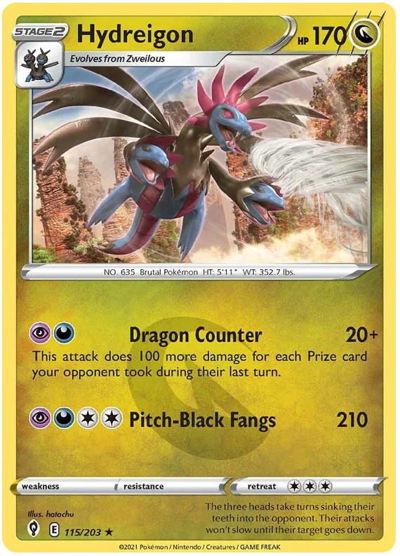Hydreigon - 115/203 - Holo