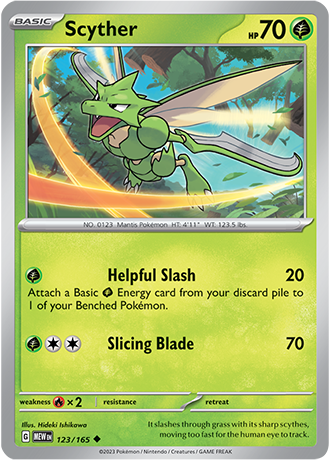 Scyther - 123/165 - Normaal