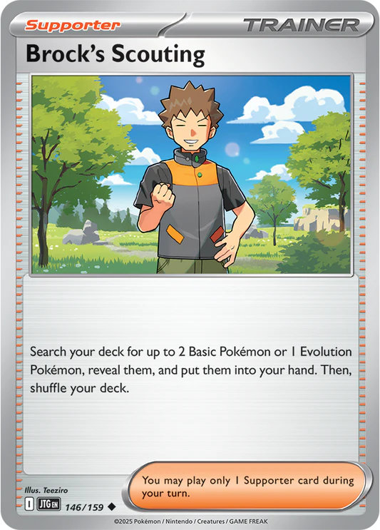 Brock's Scouting - 146/159 - Normaal
