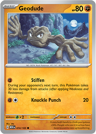 Geodude - 74/165 - Normaal