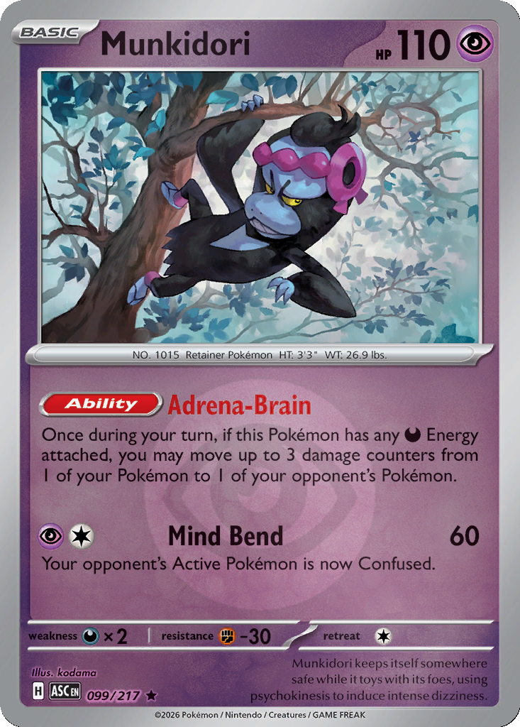 Munkidori - 99/217 - Reverse Holo