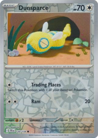 Dunsparce - 120/159 - Reverse