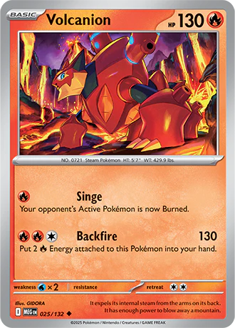 Volcanion - 25/132 - Normaal