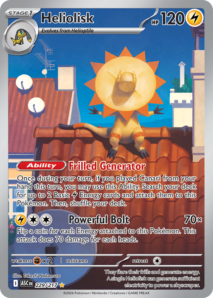 Heliolisk - 229/217 - Holo